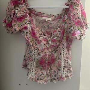 LoveShackFancy top in size 10